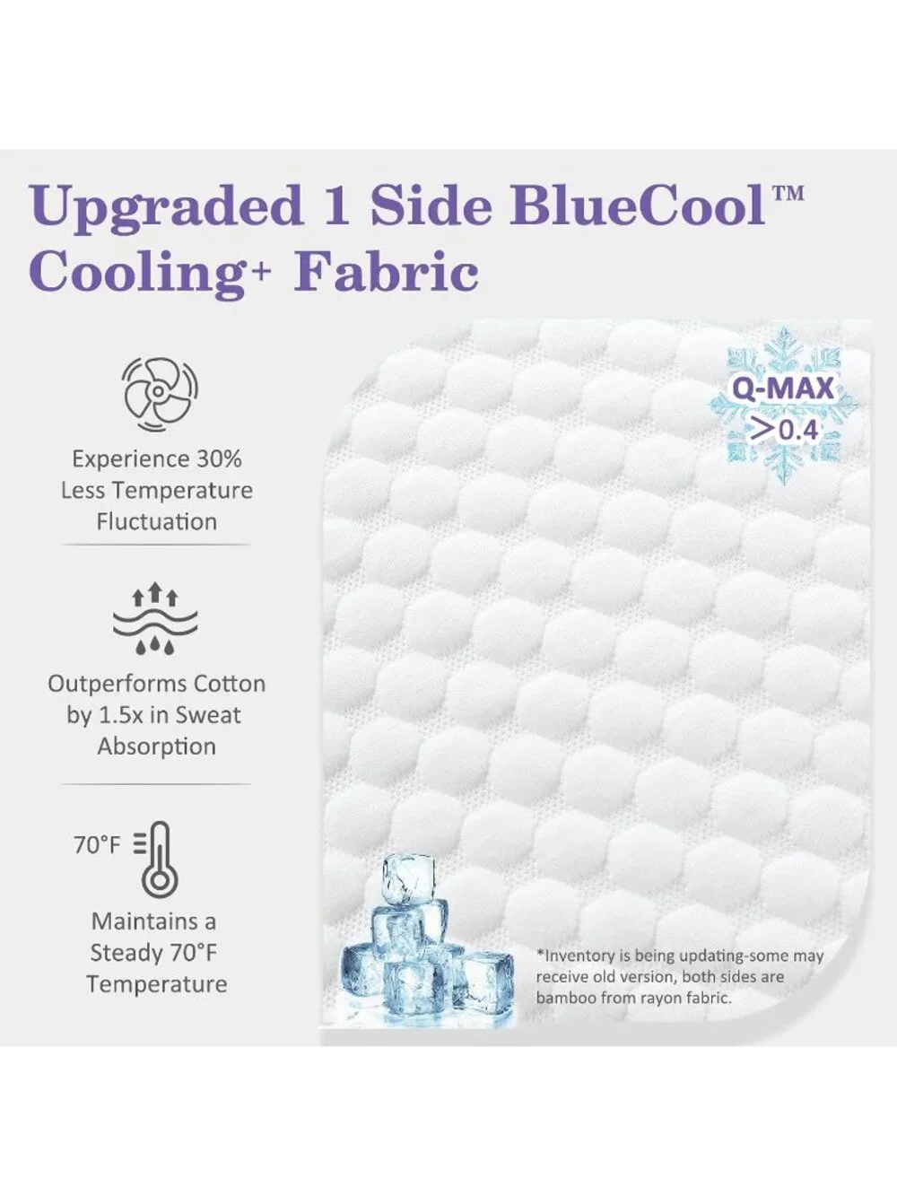 〽️Adjustable Shredded Memory Foam Pillows Queen Size 2 Pack Cooling Bed Pillows